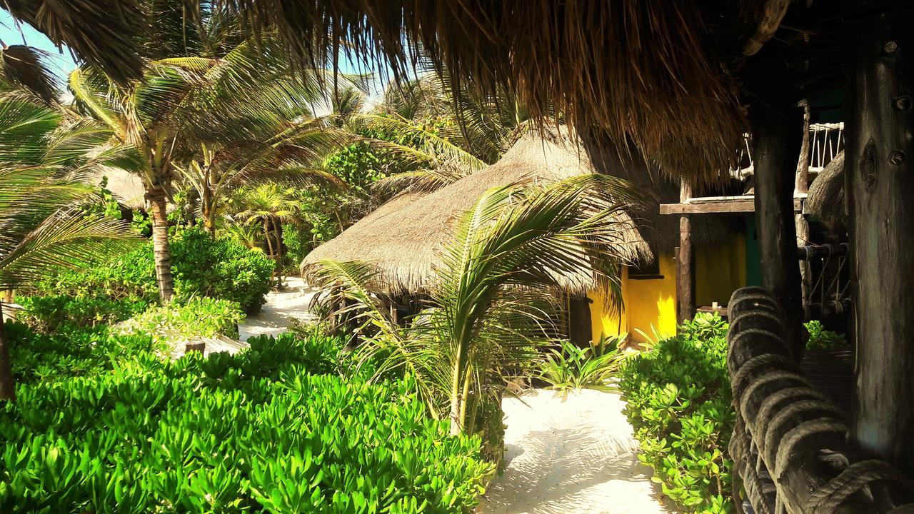 Hotel Cabanas La Luna Tulum Exteriér fotografie