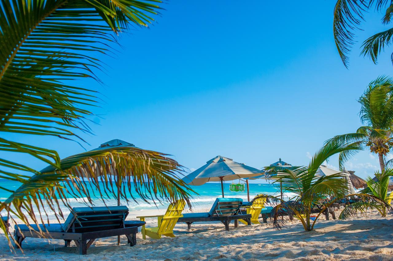 Hotel Cabanas La Luna Tulum Exteriér fotografie