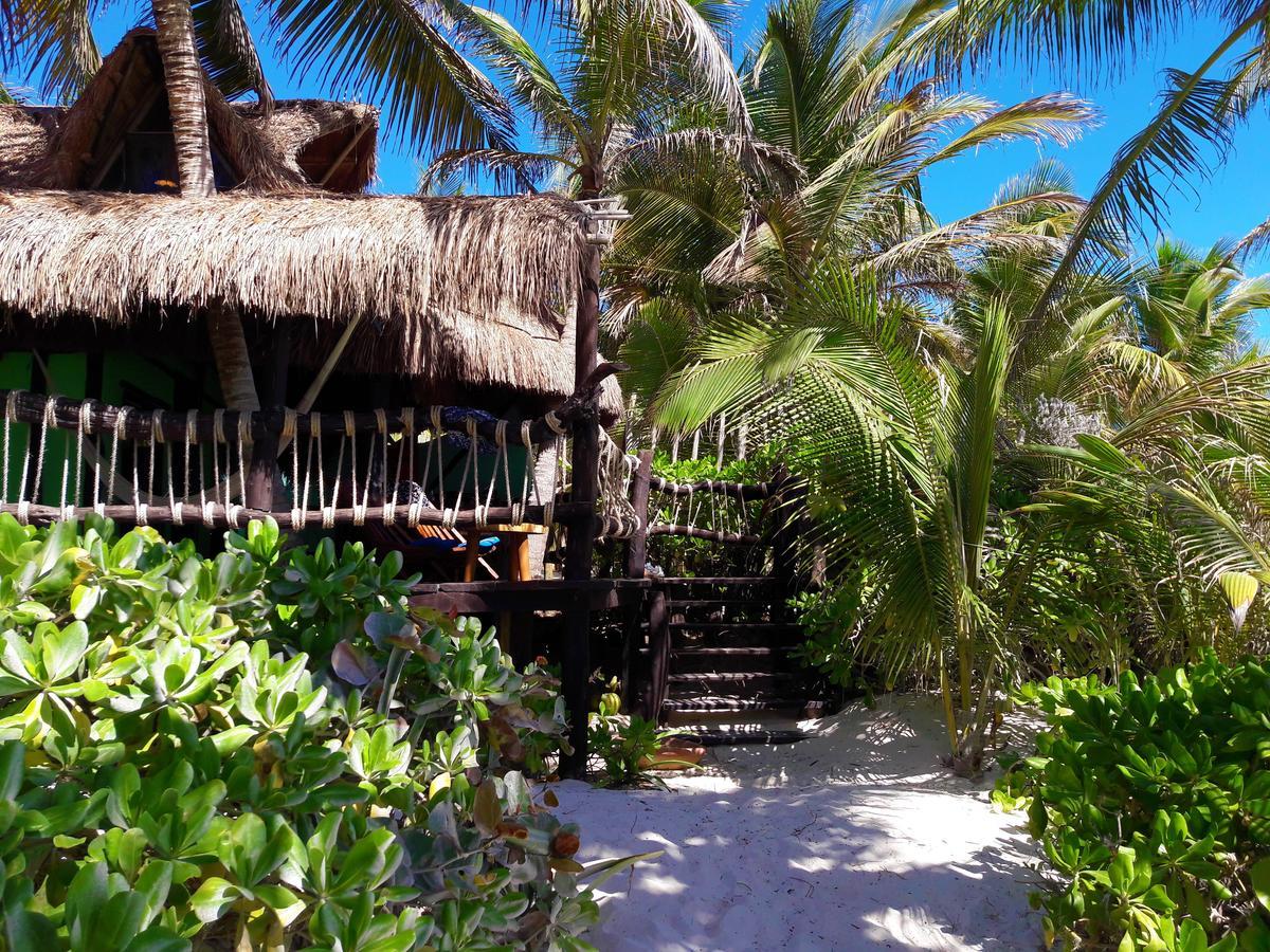 Hotel Cabanas La Luna Tulum Exteriér fotografie