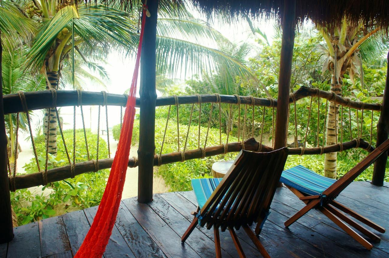 Hotel Cabanas La Luna Tulum Exteriér fotografie